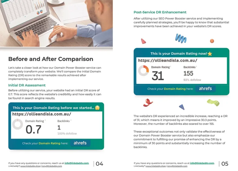 domain power booster report